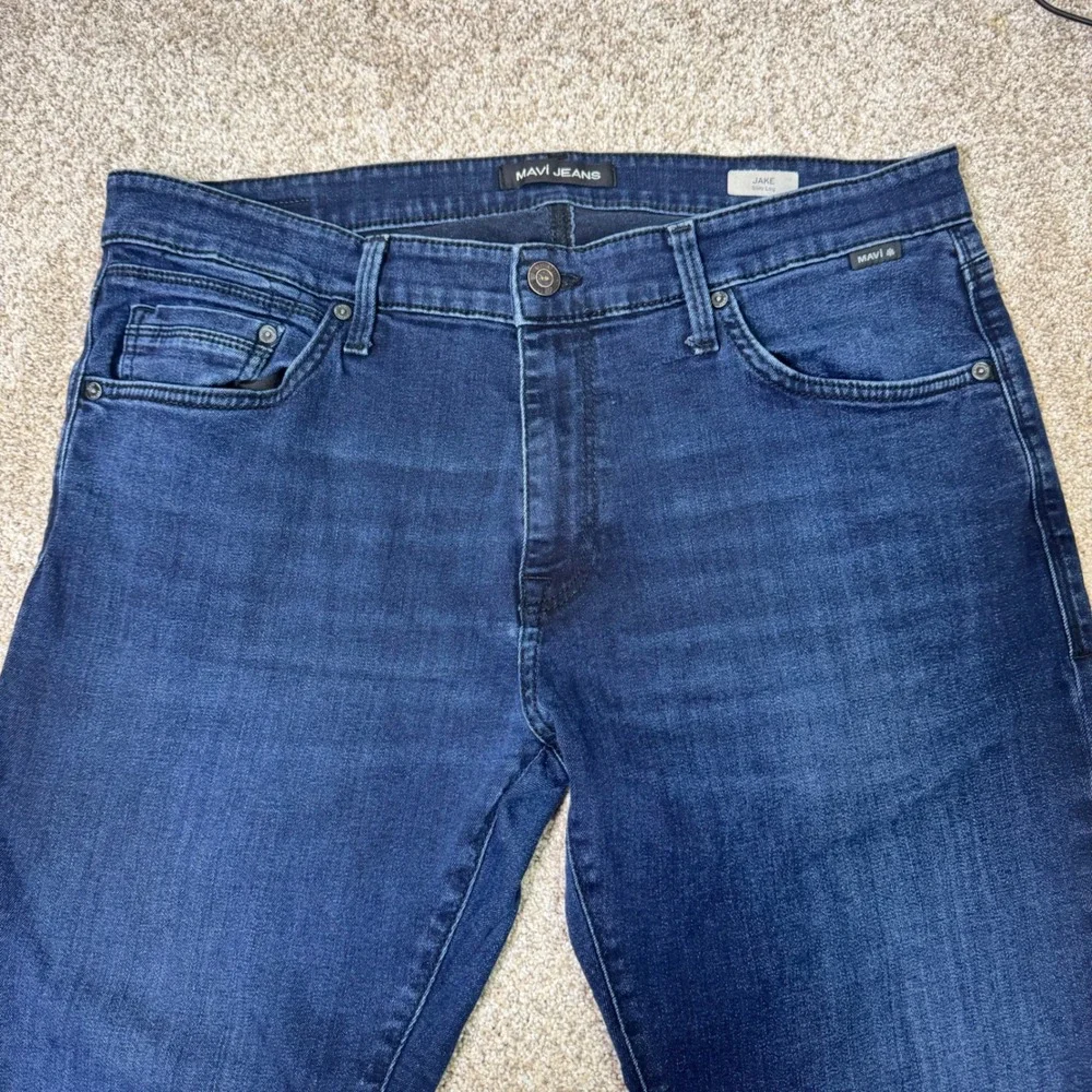 Mavi Jake Slim Leg Jeans Men's Size 36x30 Denim Casual 5 Pocket Menswear